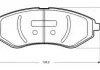 Колодки тормозные дисковые, к-кт. STARLINE BD S844P (фото 1)