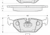Колодки тормозные дисковые, к-кт. STARLINE BD S819P (фото 1)