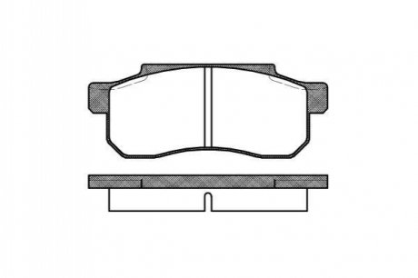 Гальмівні колодки дискові ROADHOUSE 2203.00