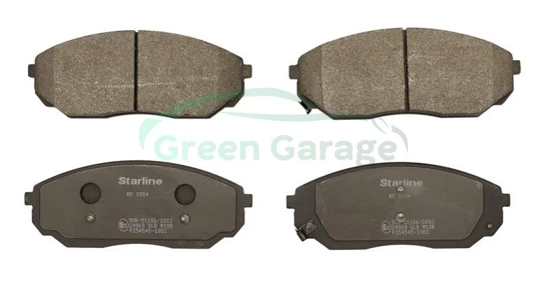 Гальмівні колодки дискові STARLINE BD S504 (фото 1)