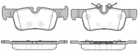 Гальмівні колодки дискові ROADHOUSE 21573.00