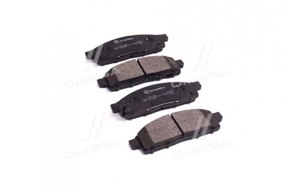 Колодка торм. диск. MITSUBISHI L200 передн. (пр-во) BREMBO P54 038 (фото 1)