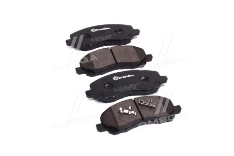 Колодка торм. диск. MITSUBISHI GALANT VI (EA_), LANCER передн. (пр-во) BREMBO P54 030
