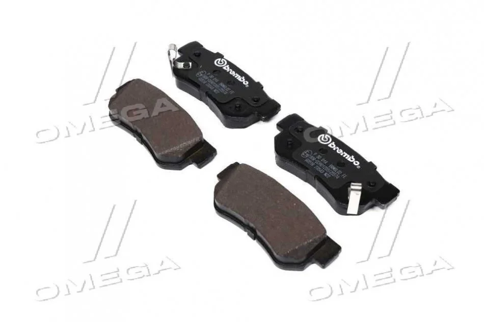 Колодка торм. диск. HYUNDAI ELANTRA, SANTA FE, TUCSON, KIA MAGENTIS задн. (пр-во) BREMBO P30 014 (фото 1)