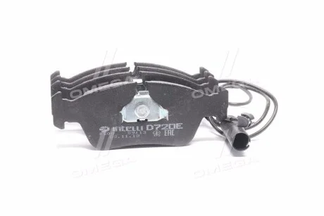 Колодка торм. диск. BMW 3 (E46) передн. (пр-во Intelli) DAFMI / INTELLI D720EI