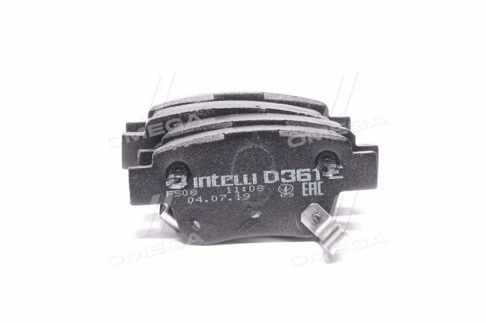 Колодка торм. диск. TOYOTA COROLLA задн. (пр-во Intelli) DAFMI / INTELLI D361E (фото 1)