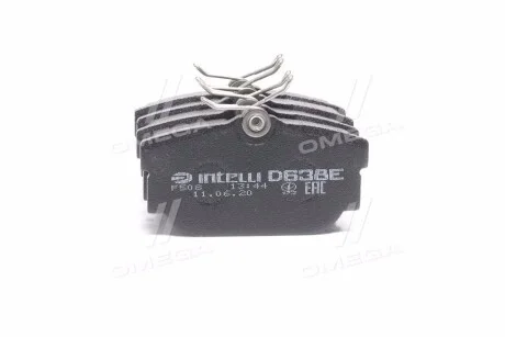 Колодка торм. диск. VW T4 задн. (пр-во Intelli) DAFMI / INTELLI D638E