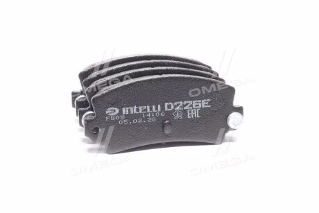 Колодка торм. диск. RENAULT ESPACE задн. (пр-во Intelli) DAFMI / INTELLI D226E
