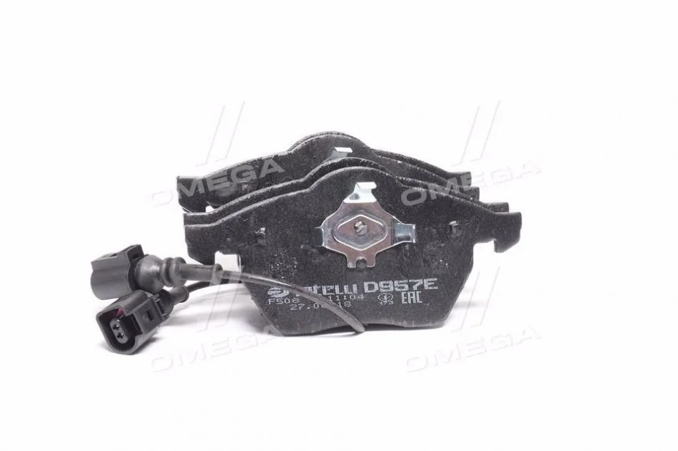 Колодка торм. диск. AUDI TT, SEAT LEON, SKODA, VW передн. (пр-во Intelli) DAFMI / INTELLI D957EI2 (фото 1)