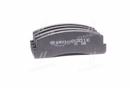 Колодка торм. ВАЗ 2121-2123 перед. (компл. 4шт.) (пр-во Intelli) DAFMI / INTELLI D301E