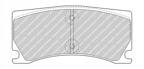 Гальмівні колодки дискові FERODO FDB5021