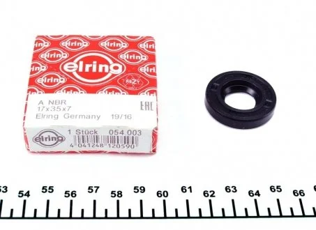 Сальник гумометалевий ELRING 054.003