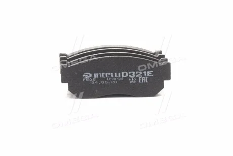 Колодка торм. диск. NISSAN Sunny передн. (пр-во Intelli) DAFMI / INTELLI D321E