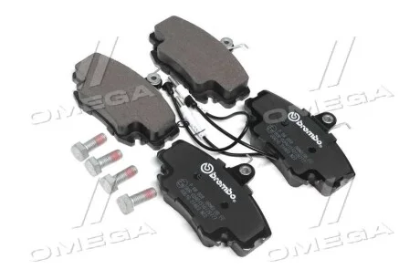 Колодка торм. диск. DACIA SANDERO передн. (пр-во) BREMBO P68 008