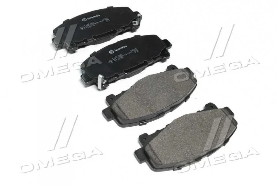 Колодка торм. диск. HONDA ACCORD передн. (пр-во) BREMBO P28 043 (фото 1)