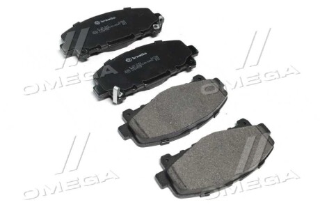 Колодка торм. диск. HONDA ACCORD передн. BREMBO P28 043