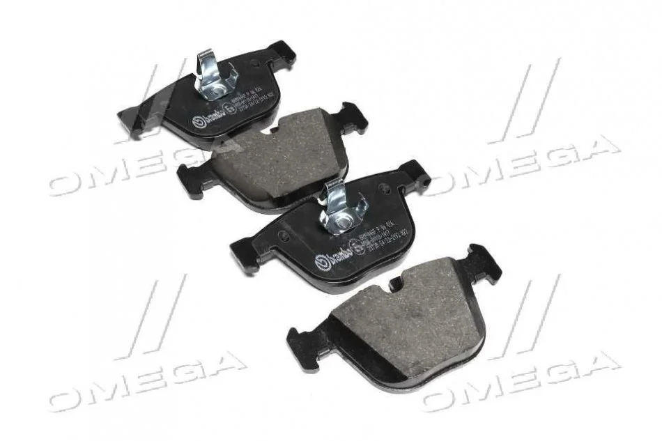 Колодка торм. диск. BMW X5, X6 задн. (пр-во) BREMBO P06 026 (фото 1)
