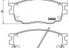 Гальмівні колодки дискові BREMBO P49 033 (фото 1)