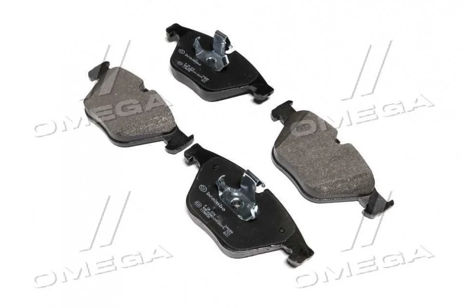 Колодка торм. диск. BMW 5 (F10,F11) 2010-,6 (F12) 2011-,7(F01,F07) 08- передн. (пр-во) BREMBO P06 074 (фото 1)
