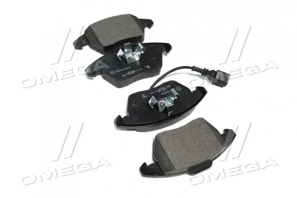 Колодка торм. диск. AUDI A3, TT передн. (пр-во) BREMBO P85 146 (фото 1)