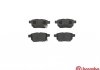 Колодка гальм. диск. TOYOTA AURIS задн. BREMBO P83 083 (фото 2)