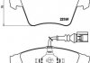 Гальмівні колодки дискові BREMBO P85 090 (фото 1)