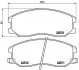 Гальмівні колодки дискові BREMBO P10 003 (фото 1)