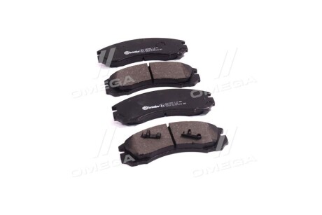 Колодка торм. диск. MITSUBISHI LANCER VI (CK/P_A), OUTLANDER, PAJERO II (V2_W) передн. (BREMBO P61 089