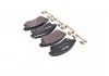 Колодка торм. диск. CHEVROLET CRUZE 09- OPEL ASTRA J передн. (пр-во) BREMBO P59 076 (фото 3)