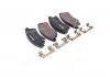 Колодка торм. диск. CHEVROLET CRUZE 09- OPEL ASTRA J передн. (пр-во) BREMBO P59 076 (фото 4)