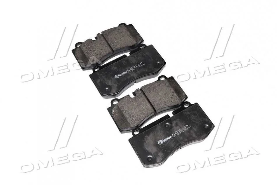 Колодка торм. диск. MB E-CLASS W211, S-CLASS E W221 передн. (пр-во) BREMBO P50 074 (фото 1)