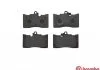 Колодка торм. диск. LEXUS GS передн. (пр-во) BREMBO P83 072 (фото 2)