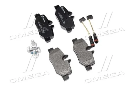 Колодка торм. диск. MB VIANO (W639), VITO (W639) задн. (пр-во) BREMBO P50 051