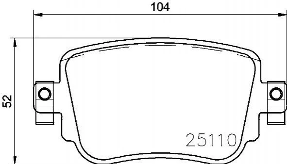 Гальмівні колодки дискові BREMBO P85 140 (фото 1)