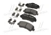 Колодка торм. диск. CITROEN C4 CACTUS 1.2 2014-,PEUGEOT 308 II 1.2 1.6 2013- передн. (пр-во) BREMBO P61 113 (фото 2)