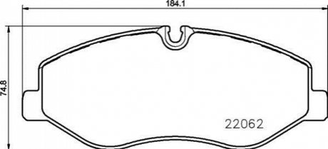 Гальмівні колодки дискові BREMBO P50 129