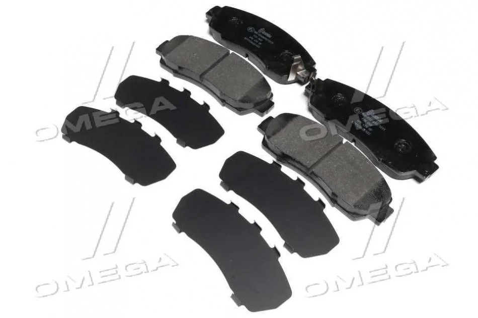 Гальмівні колодки дискові BREMBO P28 068 (фото 1)