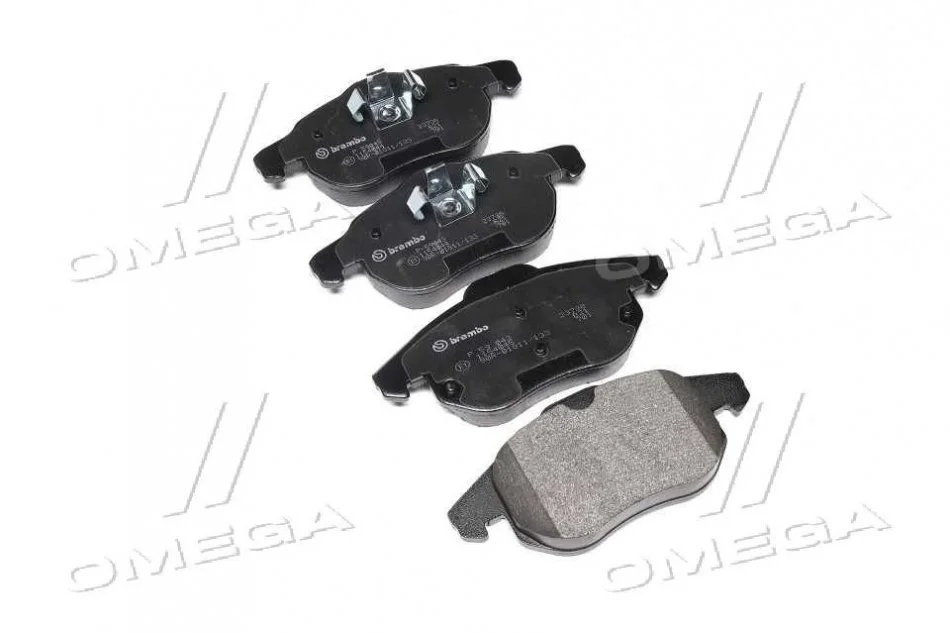 Колодка торм. диск. OPEL VECTRA C, передн. (пр-во) BREMBO P59 043 (фото 1)