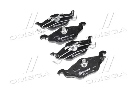 Колодка торм. диск. OPEL ASTRA G передн. (пр-во) BREMBO P59 030