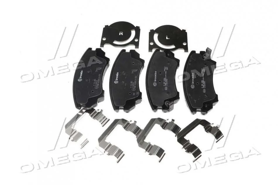 Колодка торм. диск. OPEL INSIGNIA передн. (пр-во) BREMBO P59 055 (фото 1)