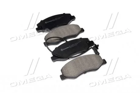 Колодка торм. диск. OPEL MOVANO B 2.3CDTI 2010-,RENAULT MASTER IV 2010- задн. (пр-во) BREMBO P68 061