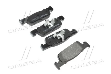 Колодка торм. диск. DACIA LOGAN 1.2 1.5 2012-,SANDERO 2013-, CLIO IV 2012- передн. (пр-во) BREMBO P68 059