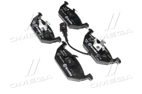 Колодка торм. диск. AUDI A3, SEAT, SKODA,VW передн. (пр-во) BREMBO P85 072