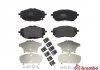 Колодка гальм. диск. TOYOTA AURIS 1.3-2.0 2012-, COROLLA 1.33-1.8 2013 - передн. (вир-во) BREMBO P83 150 (фото 2)