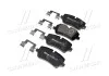 Колодка торм. диск. RANGER ROVER 3.0, 3.0 TD, 5.0 07/13- задн. (пр-во) BREMBO P44 021 (фото 2)