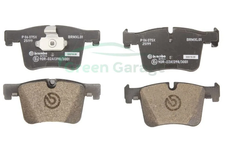 Гальмівні колодки дискові BREMBO P06 075X (фото 1)