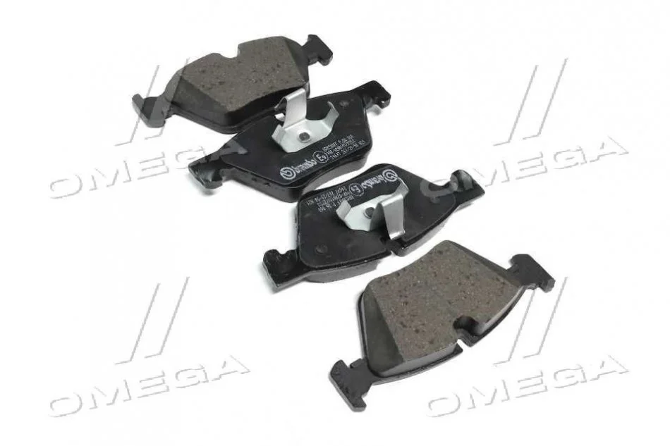 Колодка торм. диск. BMW 5 передн. (пр-во) BREMBO P06 060 (фото 1)