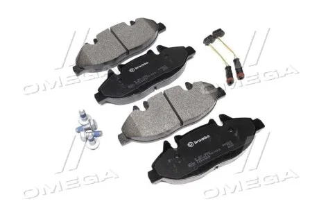 Колодка торм. диск. MB VIANO (W639), VITO (W639) передн. (пр-во) BREMBO P50 050