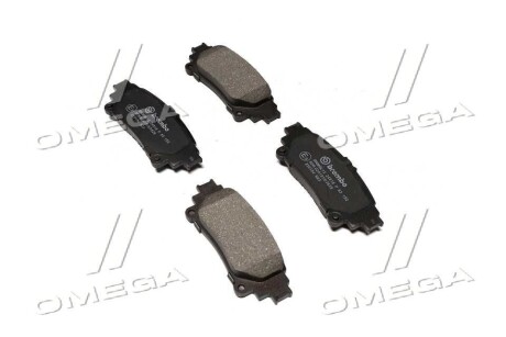 Колодка торм. диск. LEXUS RX, TOYOTA PRIUS задн. BREMBO P83 152