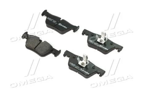 Колодка торм. диск. BMW 1(F20) 116D-125I 2010-,3(F30) 316-328 2011- задн. (пр-во) BREMBO P06 071